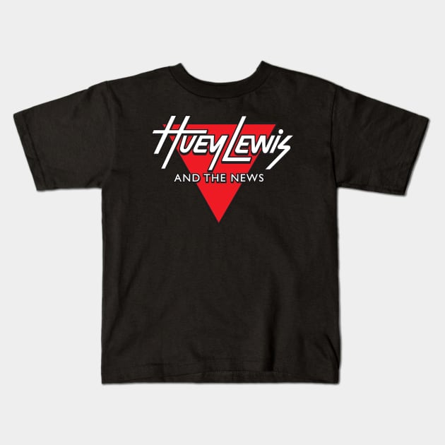 Huey Lewis & the News Kids T-Shirt by auliasandra